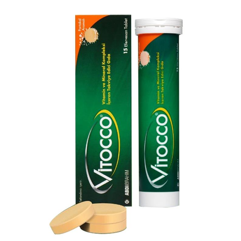 Abdi İbrahim Vitocco Suda Eriyen 15 Effervesan Tablet -1