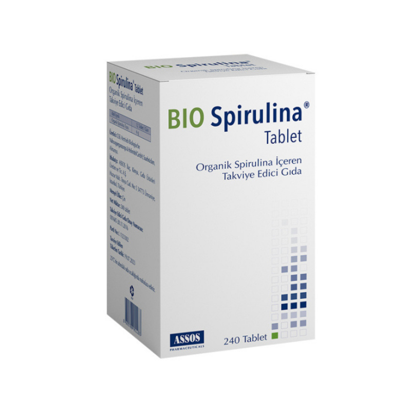 Assos Bio Spirulina 240 Tablet -1