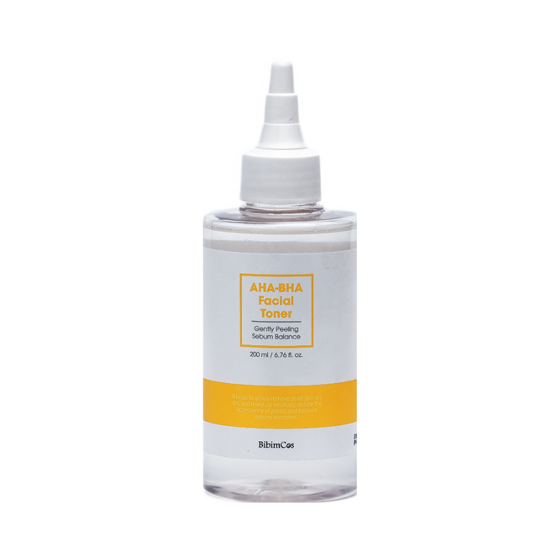 Bibimcos AHA-BHA Facial Toner 200 ml -1