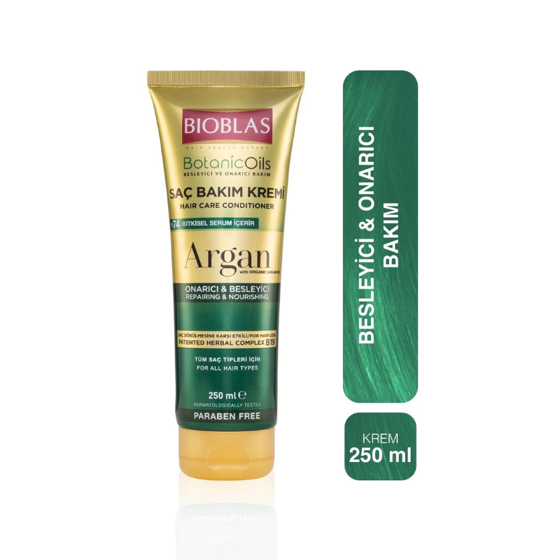 Bioblas Botanic Oils Argan Yağlı Saç Kremi 250 ml -1