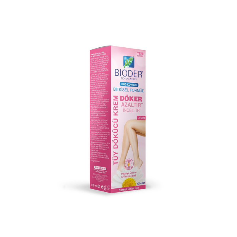 Bioder Normal Ciltler İçin Tüy Dökücü Krem 100 ml -1