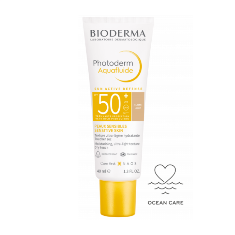 Bioderma Photoderm SPF 50+ Aquafluide Renkli Güneş Kremi 40 ml Claire Light -1