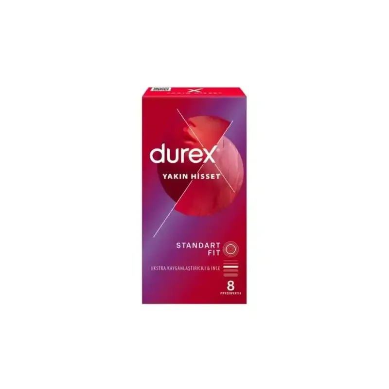 Durex Yakın Hisset Standart Fit 8'li -1