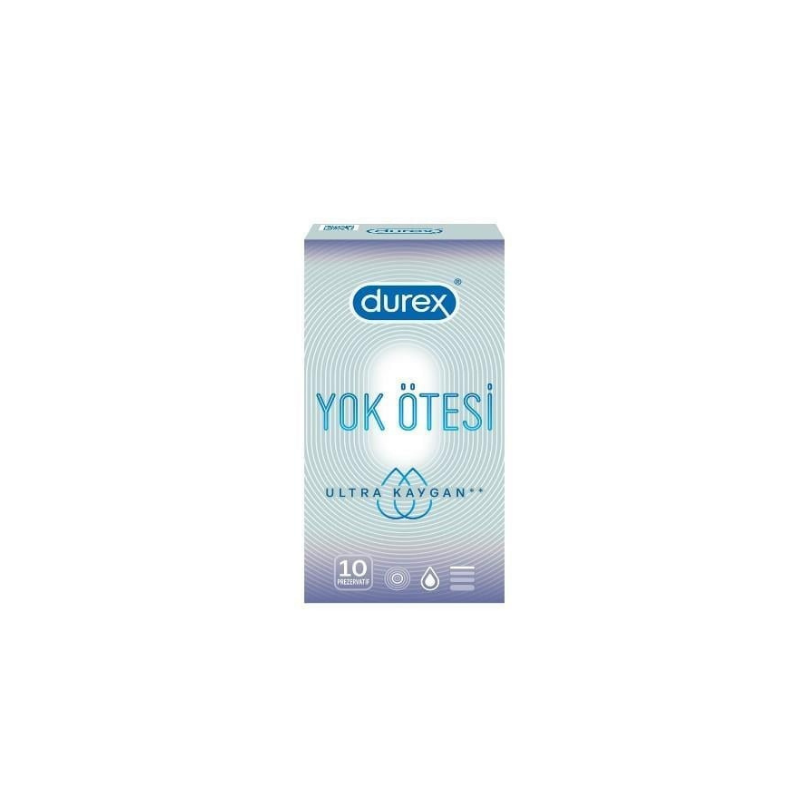 Durex Yok Ötesi Ultra Kaygan Prezervatif 10 Adet -1