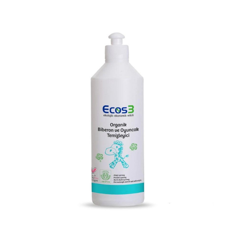 Ecos3 Organik Biberon ve Oyuncak Temizleyici 500 ml -1