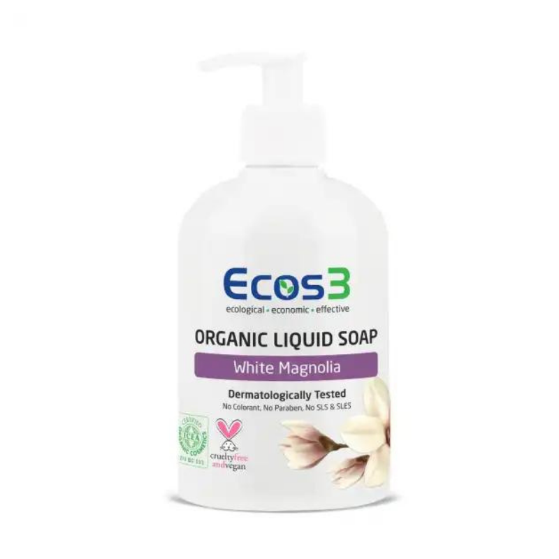 Ecos3 Organik Sıvı Sabun White Magnolia 500 ml -1