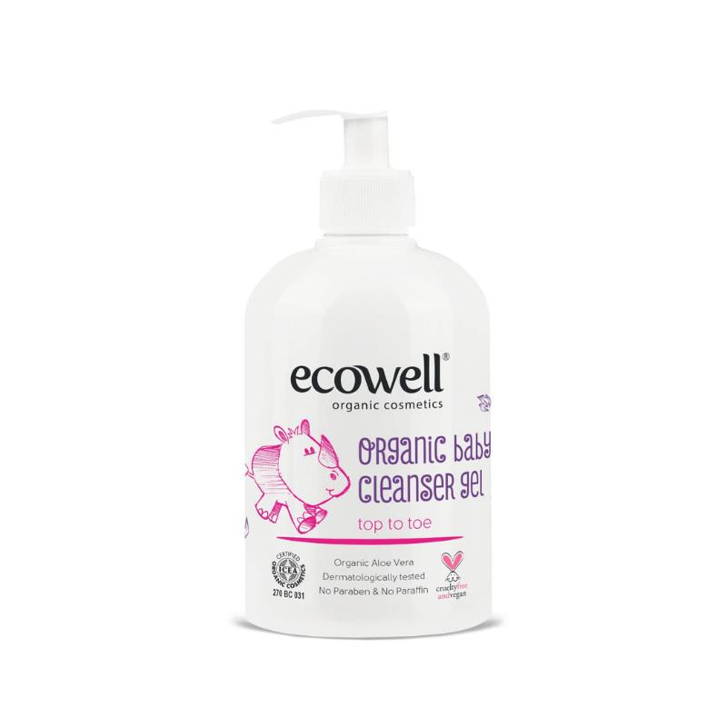 Ecowell Organic Baby Cleanser Gel 500 ml -1