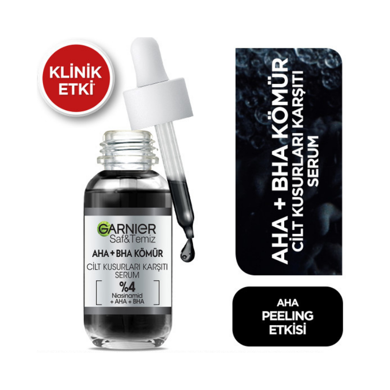 Garnier AHA+BHA Cilt Kusurları Karşıtı Serum 30 ml -1