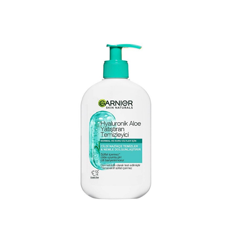 Garnier Hyaluronik Aloe Yatıştıran Temizleyici 250 ml -1