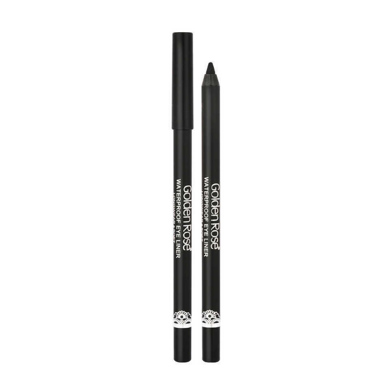 Golden Rose Waterproof Longwear Eyeliner - Black -1