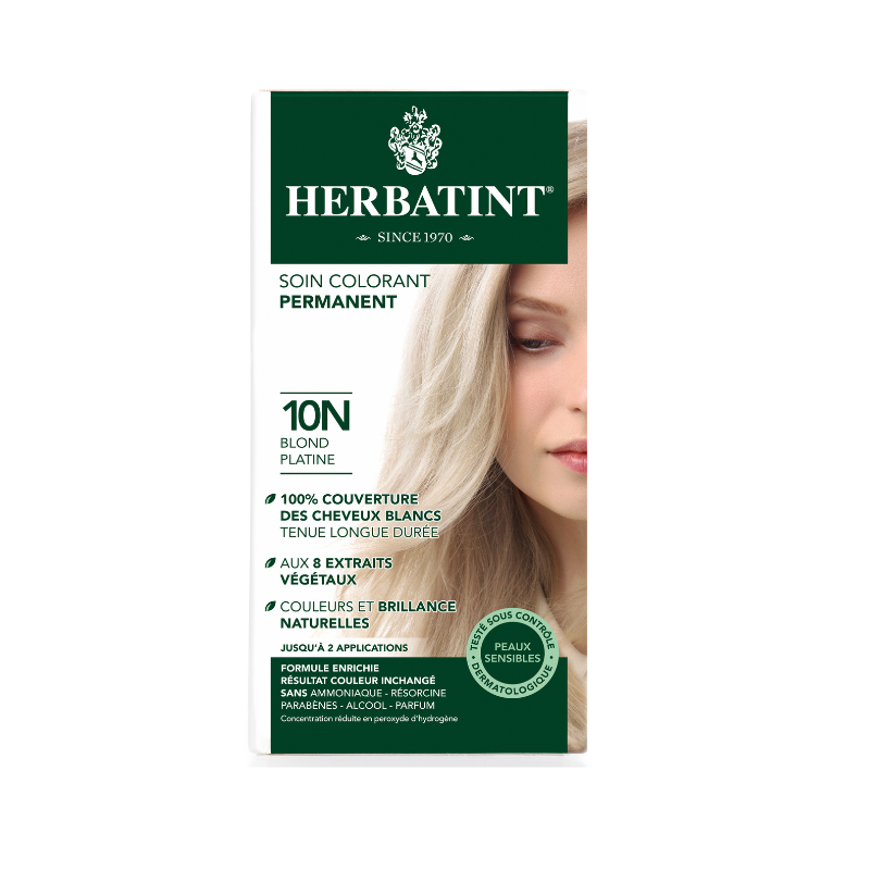 Herbatint Saç Boyası 10N Blond Platine - Platinum Blonde -1