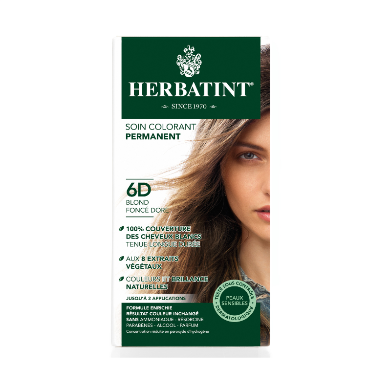 Herbatint Saç Boyası 6D Blond Fonce Dore -  Dark Golden Blonde -1