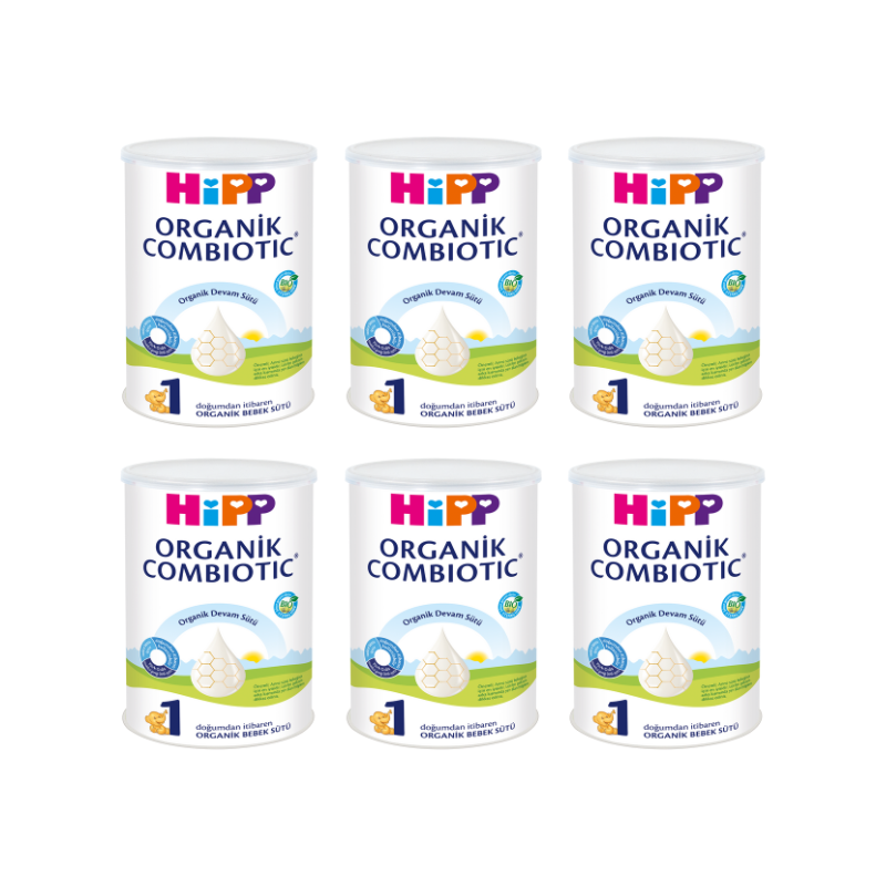 Hipp 1 Organik Combiotic Bebek Maması 350 Gr 6 LI Paket -1