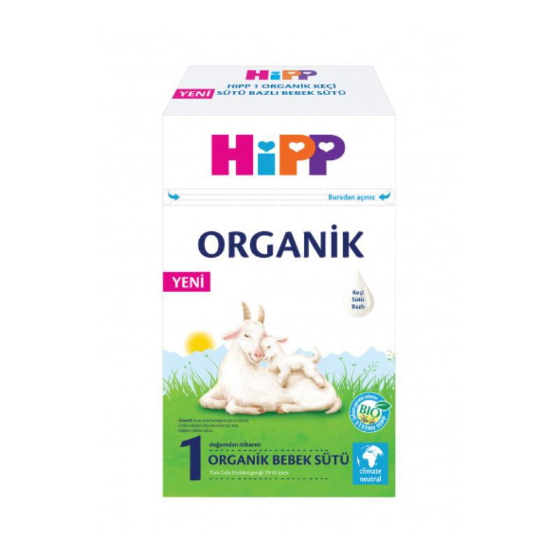 Hipp 1 Organik Keçi Sütü Bazlı Bebek Sütü 400 gr -1