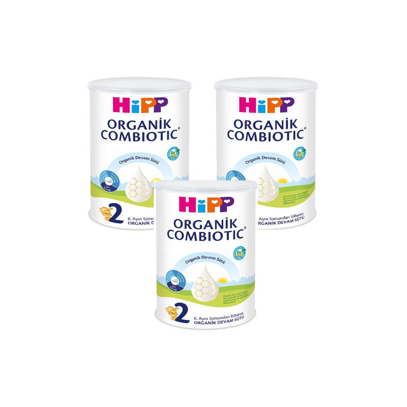 Hipp 2 Organik Combiotic Devam Sütü 350 Gr - 3'lü Paket -1