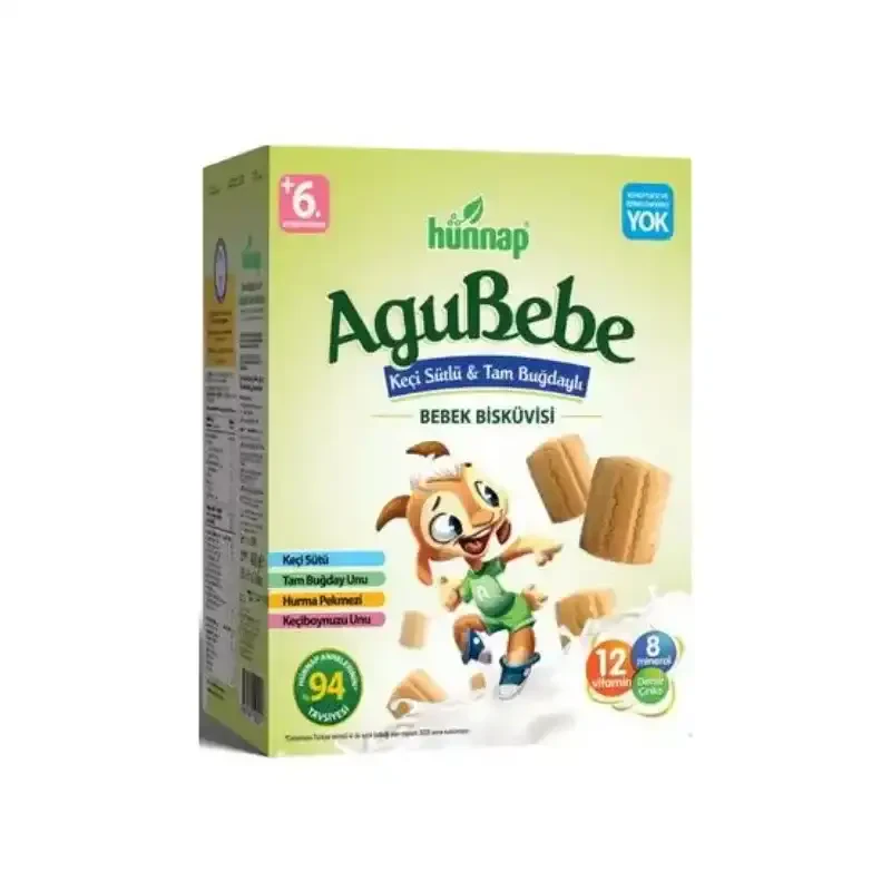 Hünnap Keçi Sütlü Bebe Bisküvisi 400 gr -1