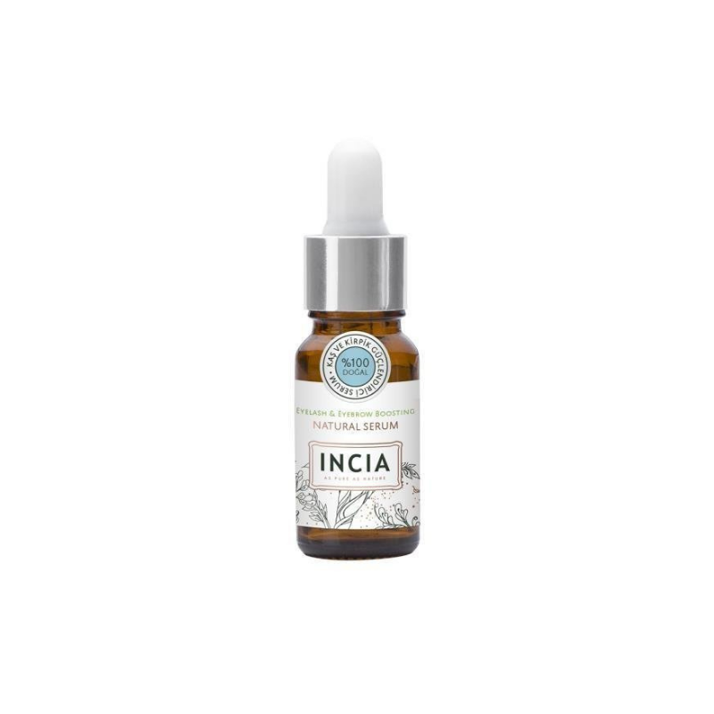 Incia Kaş ve Kirpik Güçlendirici Doğal Serum 10 ml -1