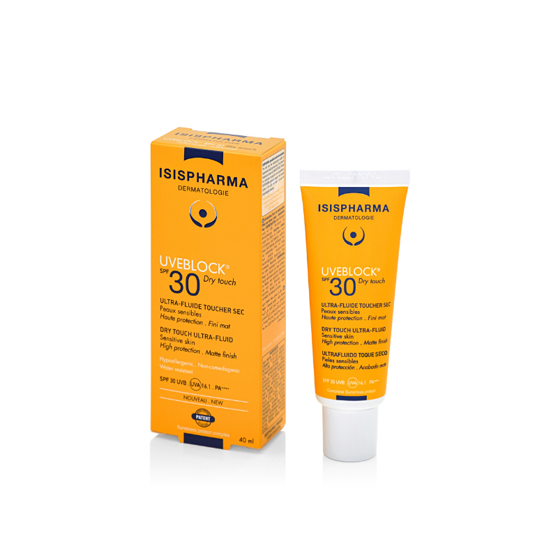 Isis Pharma Uveblock Dry Touch SPF30 Güneş Kremi 40 ml -1