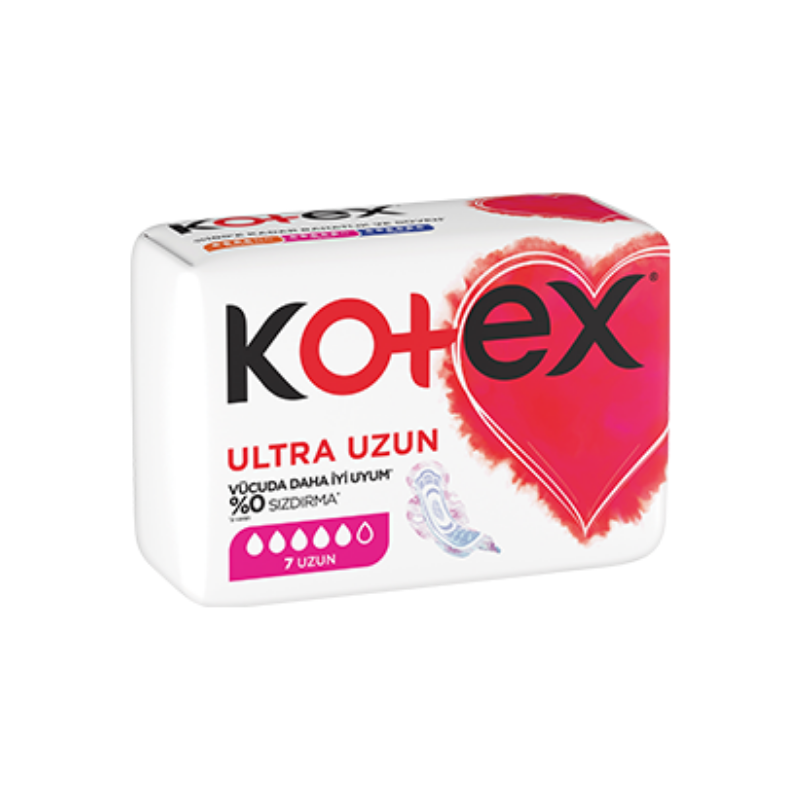 Kotex Ultra Tekli Uzun 7'li Ped -1