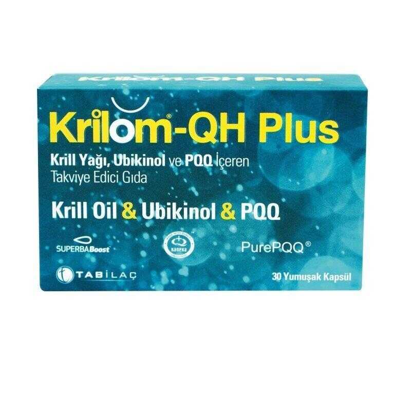 Krilom QH Plus 30 Yumuşak Kapsül -1