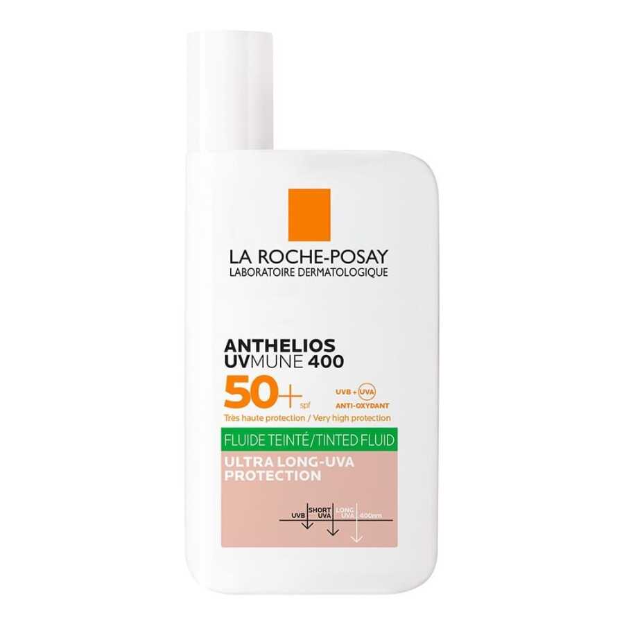 La Roche Posay Anthelios Oil Control Fluid Renkli Yüz Güneş Kremi 50 ml -1