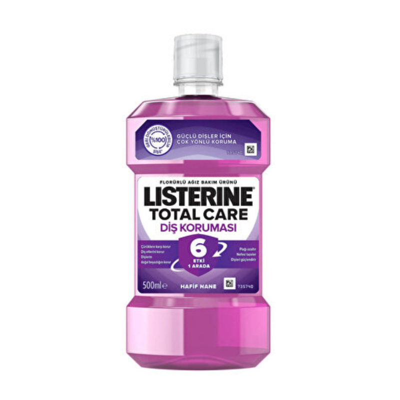 Listerine Total Care 6 Etki 1 Arada Ağız Gargarası 500 ml -1