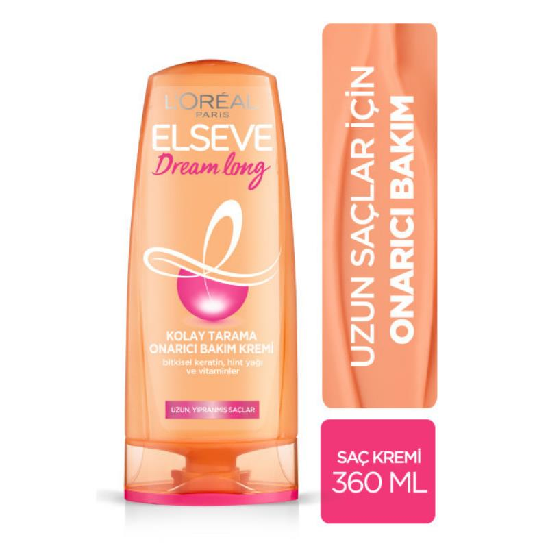 Loreal Elseve Dream Long Kolay Tarama Saç Bakım Kremi 360 ml -1