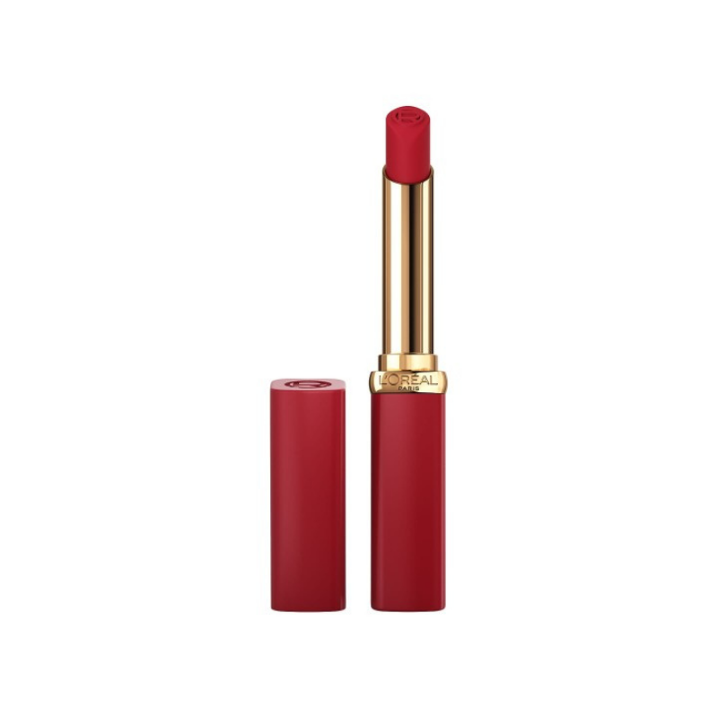 Loreal Paris Color Riche Colors of Worth Intense Volume Matte Ruj - 300 Rouge Confident -1