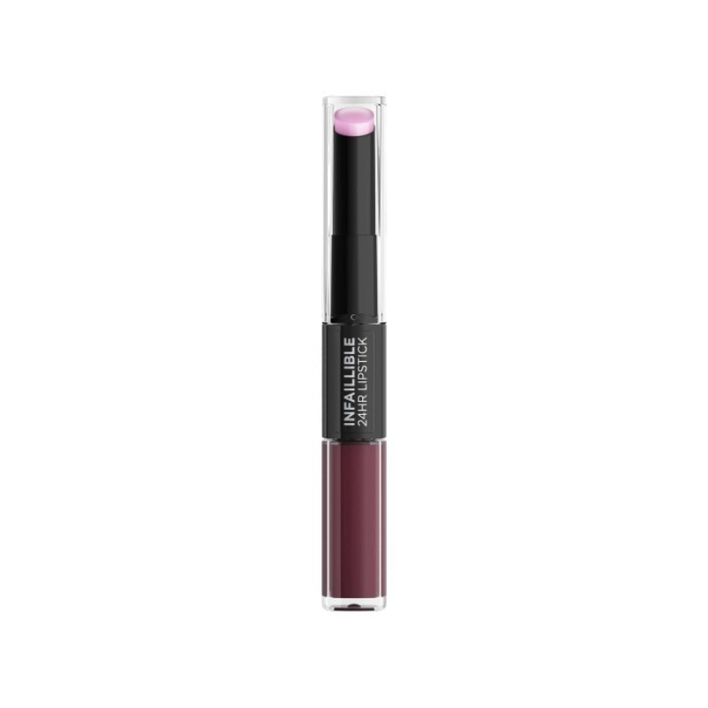 Loreal Paris Infaillible 2-Step 24 Saat Kalıcı Likit Ruj & Balm -215 Wine Oclock -1