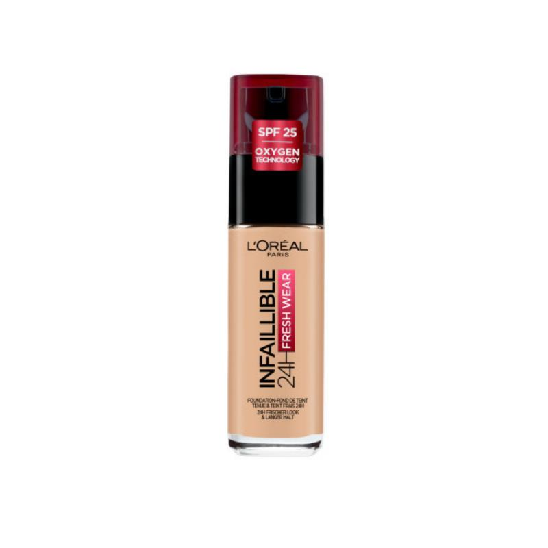 Loreal Paris Infaillible 24H Fresh Wear Fondöten - 120 Vanilla -1