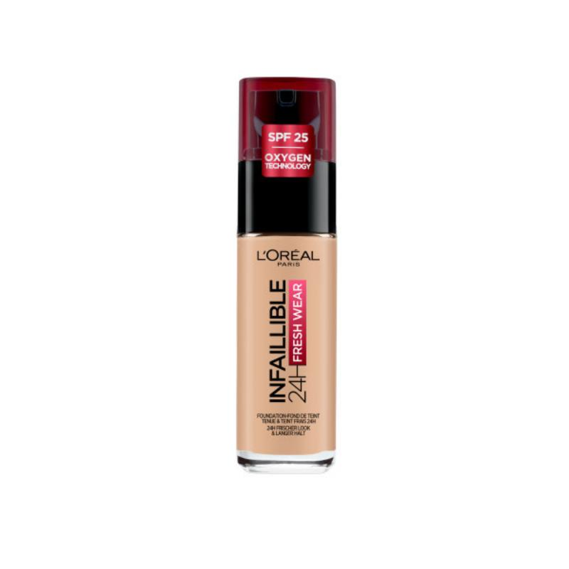 Loreal Paris Infaillible 24H Fresh Wear Fondöten - 125 Natural Rose -1