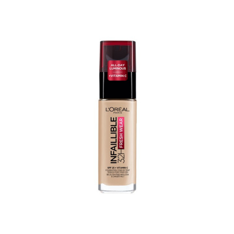 Loreal Paris Infaillible 32H Fresh Wear C Vitaminli Fondöten - 130 True Beige -1