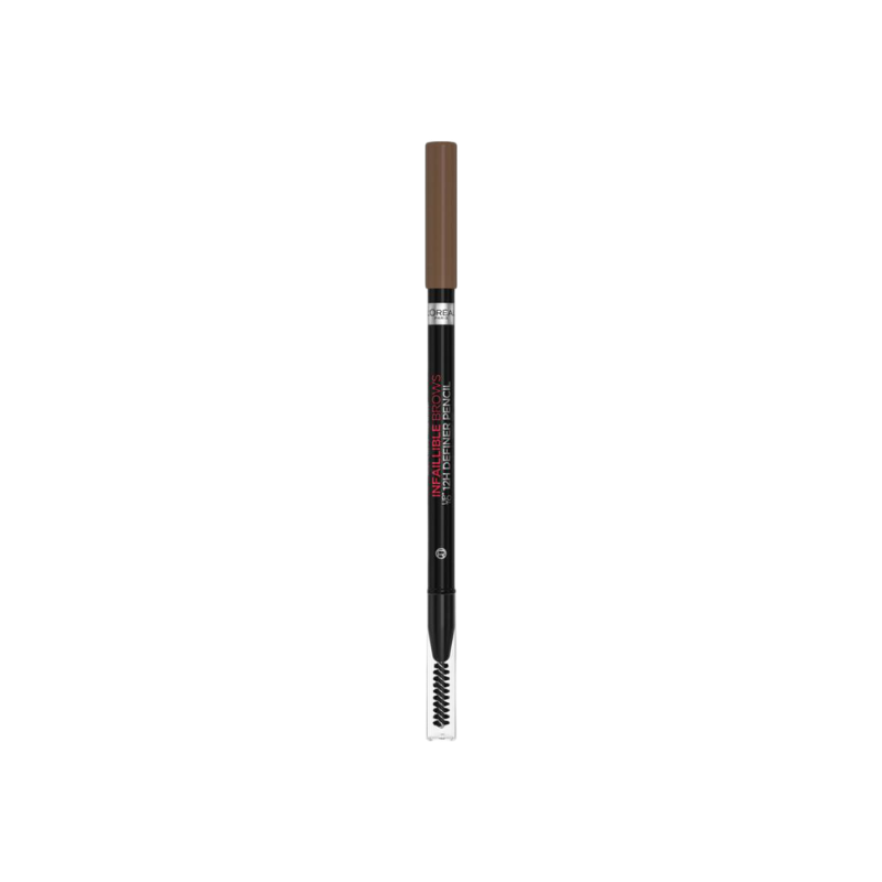 Loreal Paris Infaillible Brows 12h Definer Pencil - 3.0 Brunette -1