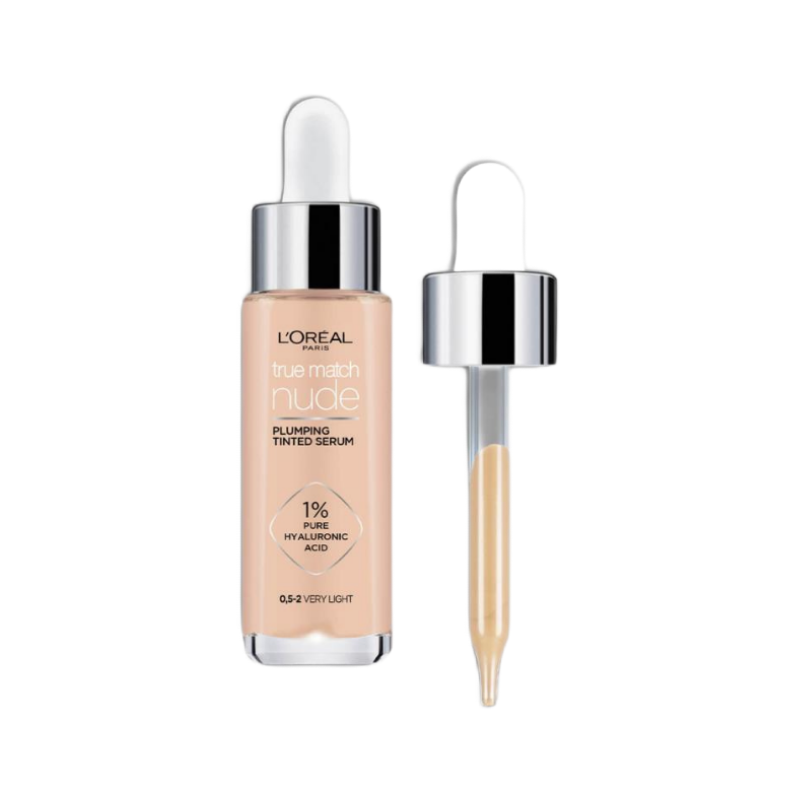 Loreal Paris True Match Nude Fondöten Serum 0.5-2 Very Light 30 ml -1