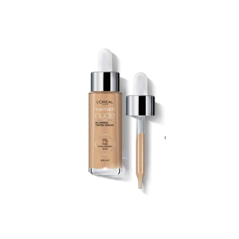 Loreal Paris True Match Nude Fondöten Serum 2-3 Light 30 ml -1