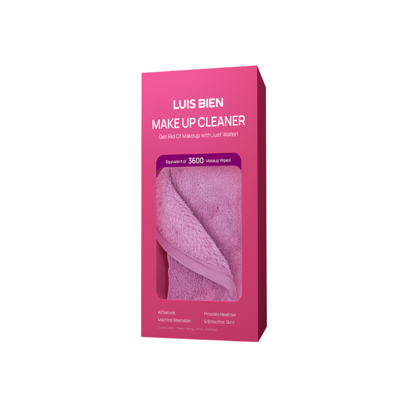 Luis Bien Make Up Cleaner - Pembe -1
