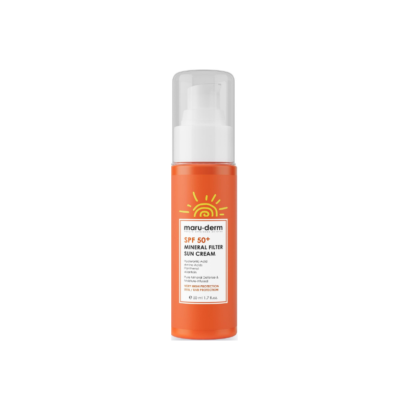Maruderm SPF50+ Mineral Filtre Güneş Kremi 50 ml -1