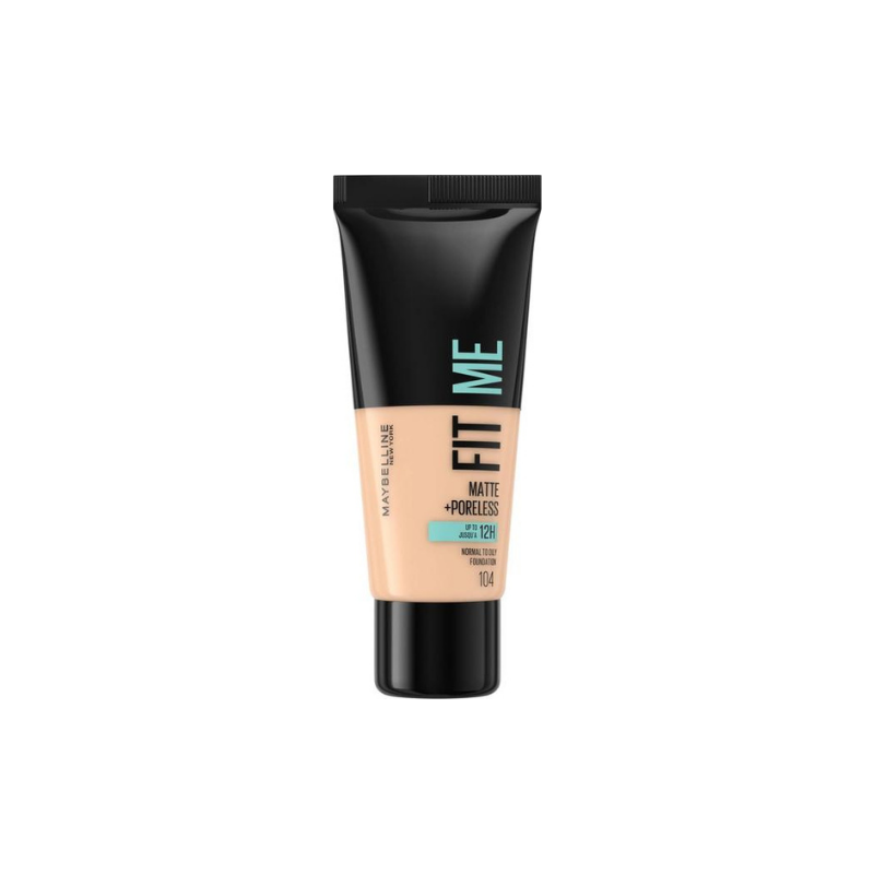 Maybelline New York Fit Me Matte+Poreless Fondöten - 104 Soft Ivory -1