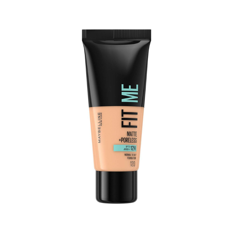 Maybelline New York Fit Me Matte+Poreless Fondöten - 120 Classic Ivory -1