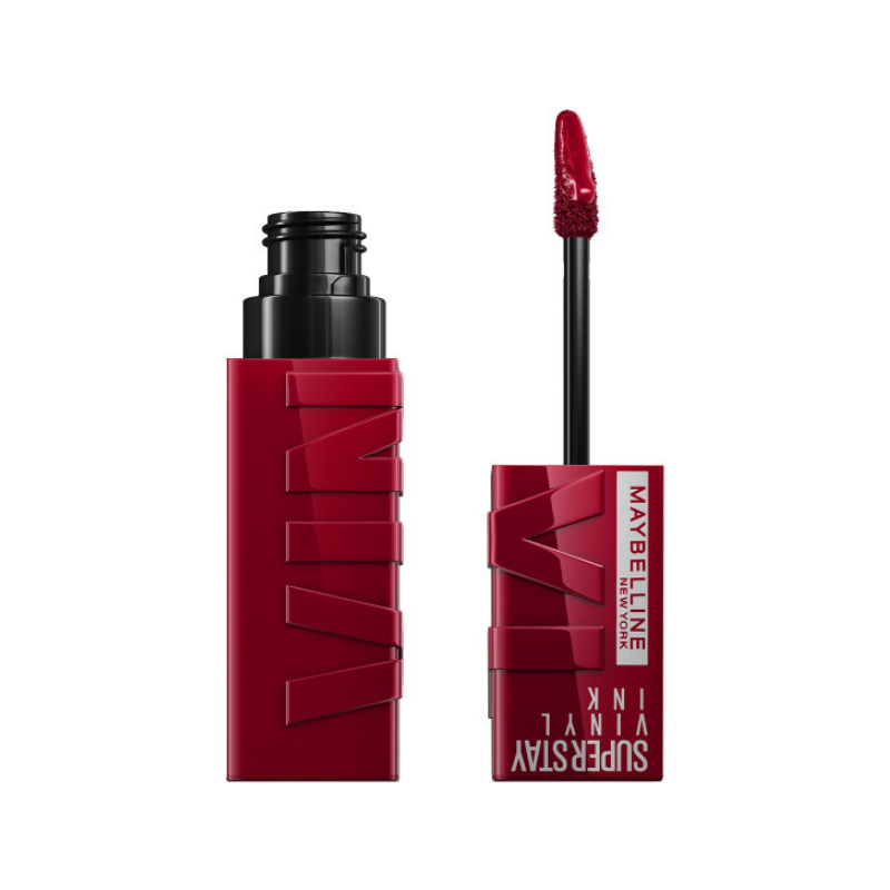 Maybelline New York Super Stay Vinyl Ink Likit Parlak Ruj - 55 Royal -1