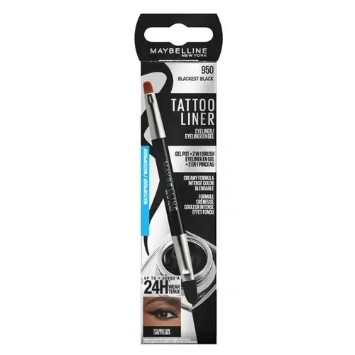 Maybelline New York Tattoo Liner Gel Eyeliner - 950 Blackest Black -1