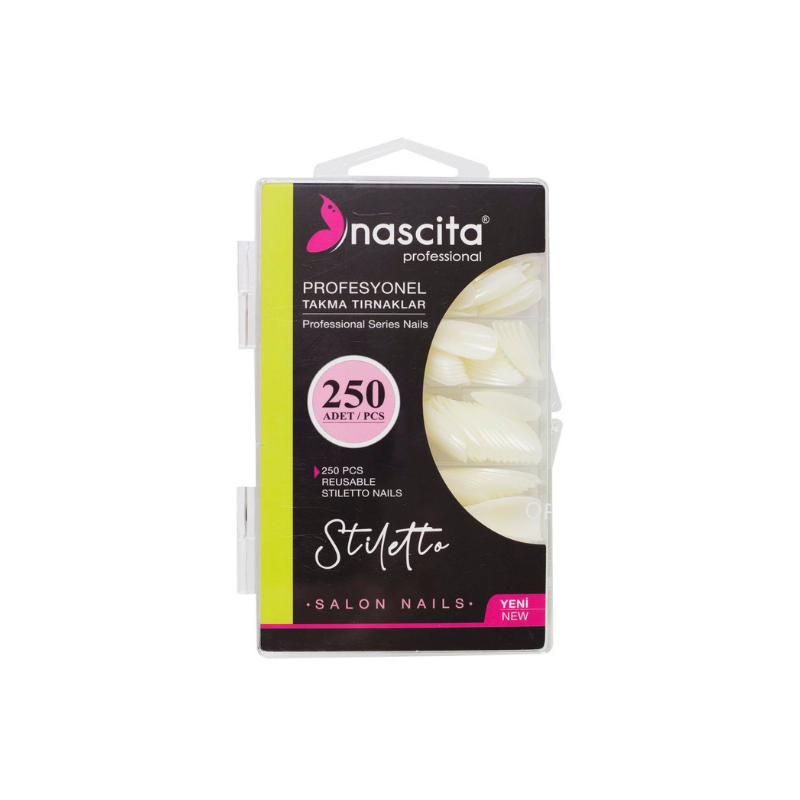 Nascita 250'li Kutulu Stiletto Takma Tırnak - 170 -1