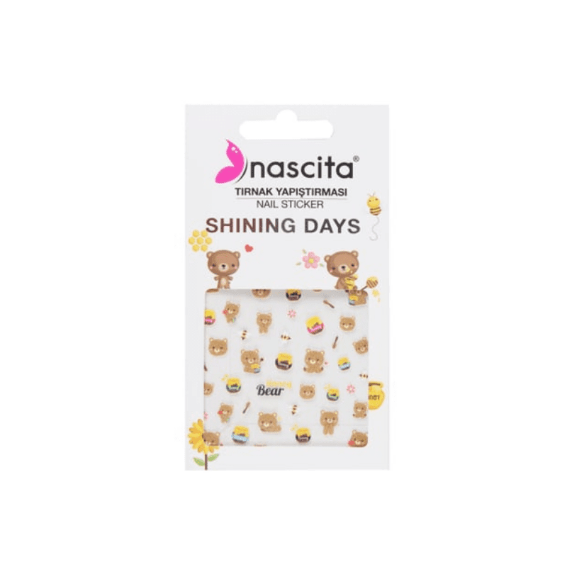 Nascita Honey Bear Tırnak Stickerı - 22 -1