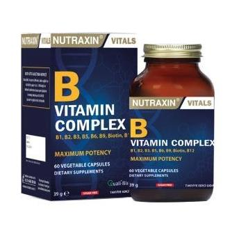 Nutraxin B Vitamin Complex 60 Kapsül -1
