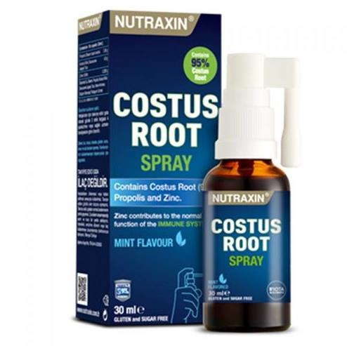 Nutraxin Costus Root Nane Aromalı Sprey 30 ml -1