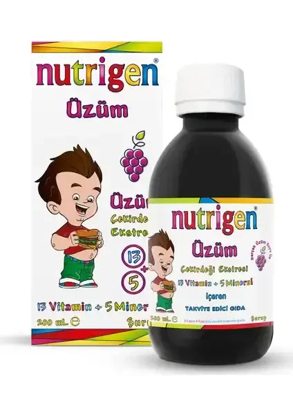 Nutrigen Üzüm Şurup 200 ml -1