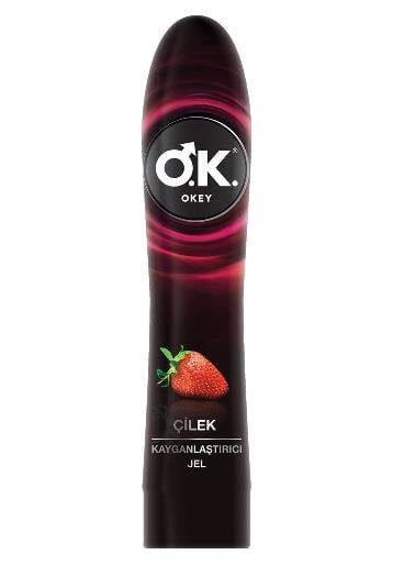 Okey Çilek 100 ml Kayganlaştırıcı Jel -1