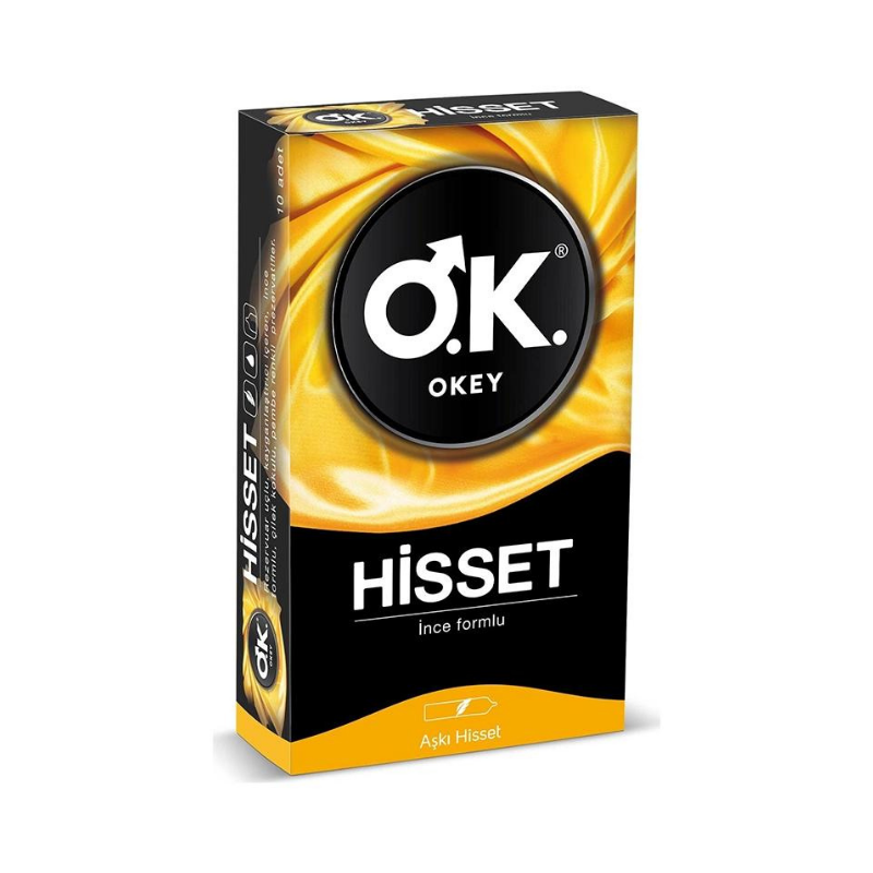 Okey Hisset Prezervatif 10 adet -1
