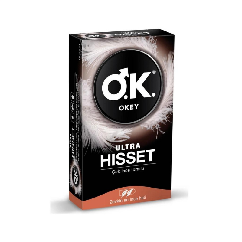 Okey Ultra Hisset Prezervatif 10 adet -1