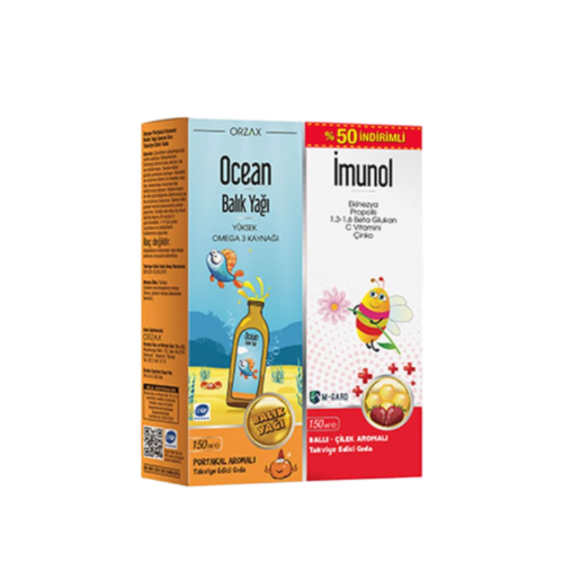 Orzax Ocean Balık Yağı Alana Imunol 150 ml %50 İndirimli -1